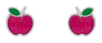Ohrstecker aus 925 Sterlingsilber mit Apfel-Motiv, Prinzessin Lillifee Modell: 2040636