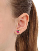 Ohrstecker aus 925 Sterlingsilber mit Apfel-Motiv, Prinzessin Lillifee Modell: 2040636