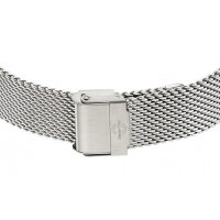 Master Time Herren Funkuhr Milanaiseband Blaues Zifferblatt DCF77 Ewiger Kalender