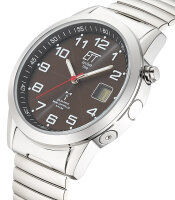 Herren Funk Solar Drive Uhr Gobi Edelstahlarmband – ETT Modell: EGS-11712-22Z