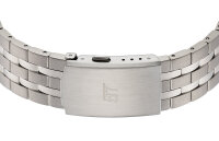 Herrenuhr, Funk-Solar World Timer aus Titan - Schwarzes Zifferblatt - Eco Tech Time Modell: EGT-11720-22M