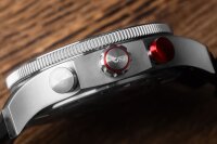 Herrenuhr, limitierte Edition, Sahara-Expedition Chronograph, sandfarbenes Zifferblatt - Vostok Europe "Modell": 6S10-598A753