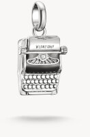 Wednesday Schreibmaschine Zirkonia Connect Silber...