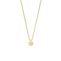 Halskette aus Edelstahl - Arctic Flowers Gold glänzend - BERING Modell: 465-259-450