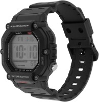 Herren Digitaluhr, LCD-Display, schwarz - Casio Modell: AE-1600H-1AVEF