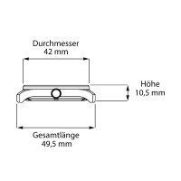 Herrenuhr, Automatik-Edelstahl - Schwarz - Messerschmitt Modell: ME-42Stern-A