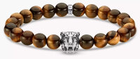 Armband Tiger aus braunen Tigerauge-Kugeln – THOMAS...