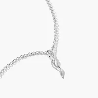 Damen Charm-Anhänger Cornicello Connect Silber -...