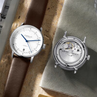 Naos Automatik weiß silber