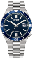 Herrenuhr mit blauem Zifferblatt - Citizen Modell: NJ0230-59L