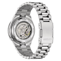 Herrenuhr, Edelstahlarmband mit blauem Zifferblatt - Citizen Modell: NJ0231-56L