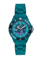 Kinderuhr, Silikonband mit Schmetterlingen, Minze - s.Oliver Modell: 182.209.185.2230.65C0