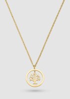 Filigrane Edelstahlkette mit Schmuck-Detail