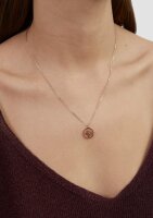 Filigrane Edelstahlkette mit Schmuck-Detail