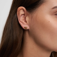 Damenohrring, Steckverschluss, Roségold - s.Oliver Modell: SOJ-0111-E-08