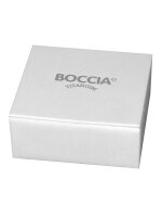 Boccia Damen-Creolen Ohrringe Titan Goldfarben 38 mm
