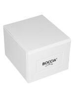 Boccia Solaruhr für Damen Titan Goldfarben/Perlmutt
