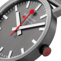 Classic, Grauer Edelstahl, 40 mm