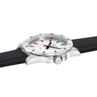 Numeri, Schwarzes Silikon, 42 mm