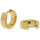 Boccia 0510-13 Titanium oorringen goudkleurig 13 mm