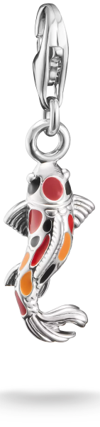 Charm-Anhänger Koi Original Silber