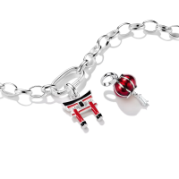Charm-Anhänger Lampion Connect Silber