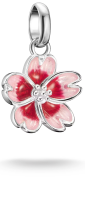 Charm-Anhänger Kirschblüte Connect Silber -...