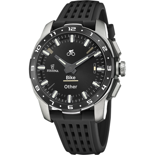 Herrenuhr mit schwarzem Zifferblatt - Festina Modell: F23305/8