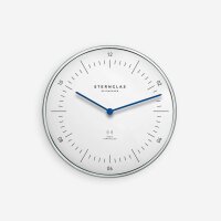 Wanduhr Naos weiß