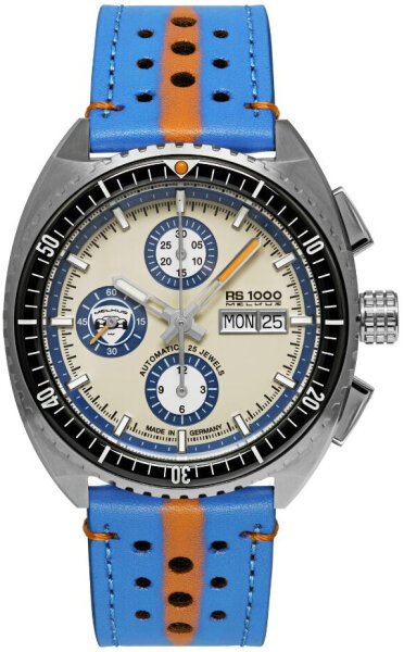 UMF RUHLA Melkus Automatik Chronograph 1816-1 Herrenuhr Made in Germany ETA Valjoux 7750 ! Limitiert auf 50 Stück weltweit ! Bitte anfragen!